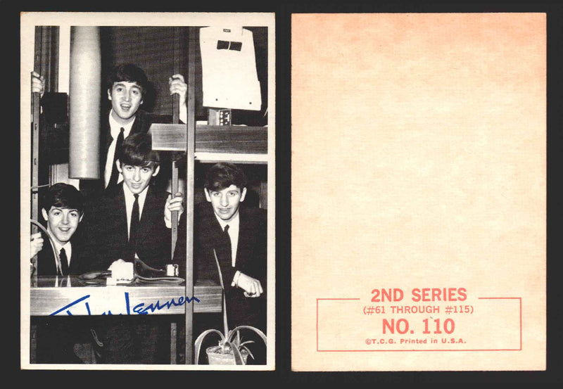 Beatles Series 2 Topps 1964 Vintage Trading Cards You Pick Singles #61-#115 #110  - TvMovieCards.com
