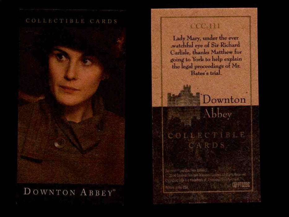 Downton Abbey Seasons 1 & 2 Mini Base Parallel You Pick Single Card CCC67-CCC125 111  - TvMovieCards.com