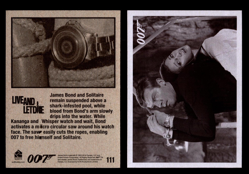 James Bond Archives 2014 Live and Let Die Throwback You Pick Single Card #60-120 #111  - TvMovieCards.com