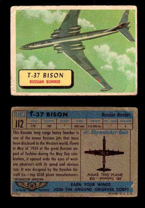 1957 Planes Series II Topps Vintage Card You Pick Singles #61-120 #112  - TvMovieCards.com