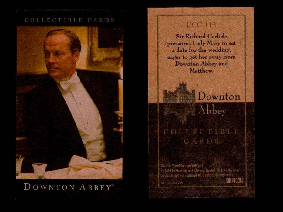 Downton Abbey Seasons 1 & 2 Mini Base Parallel You Pick Single Card CCC67-CCC125 113  - TvMovieCards.com