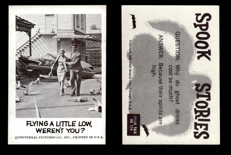 1961 Spook Stories Series 2 Leaf Vintage Trading Cards You Pick Singles #72-#144 #114  - TvMovieCards.com