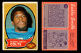 1970 Topps Football Trading Card You Pick Singles #1-#263 G/VG/EX #	114	Bubba Smith (R) (creased)  - TvMovieCards.com