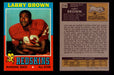 1971 Topps Football Trading Card You Pick Singles #1-#263 G/VG/EX #	115	Larry Brown  - TvMovieCards.com