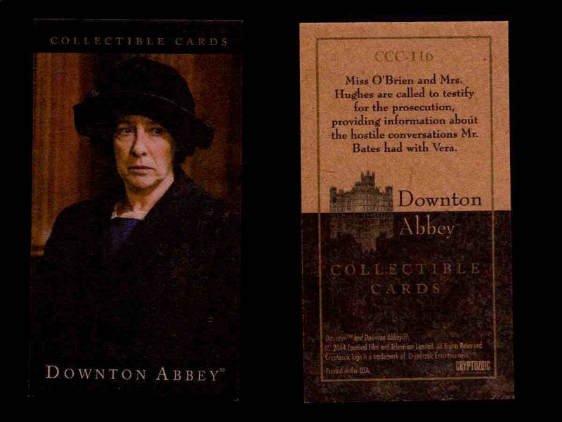 Downton Abbey Seasons 1 & 2 Mini Base Parallel You Pick Single Card CCC67-CCC125 116  - TvMovieCards.com