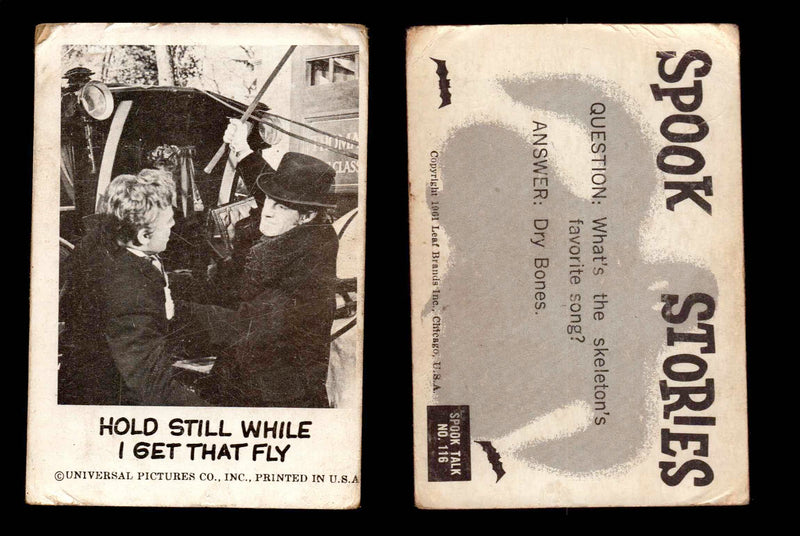 1961 Spook Stories Series 2 Leaf Vintage Trading Cards You Pick Singles #72-#144 #116  - TvMovieCards.com