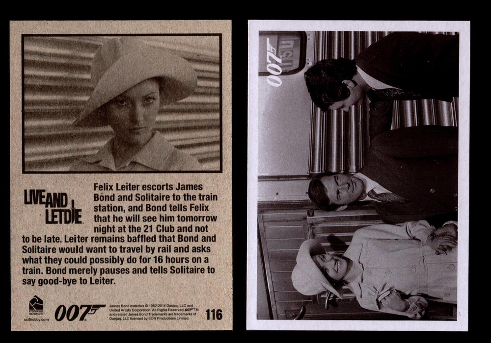 James Bond Archives 2014 Live and Let Die Throwback You Pick Single Card #60-120 #116  - TvMovieCards.com