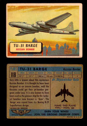 1957 Planes Series II Topps Vintage Card You Pick Singles #61-120 #118  - TvMovieCards.com