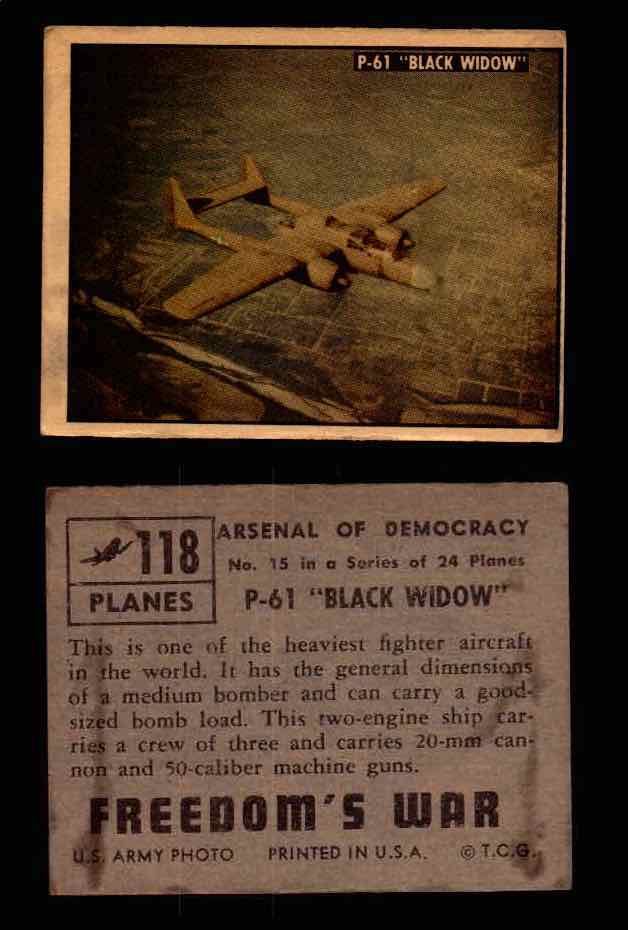 1950 Freedom's War Korea Topps Vintage Trading Cards You Pick Singles #101-203 #118  - TvMovieCards.com