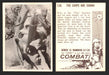 1964 Combat Series II Donruss Selmur Vintage Card You Pick Singles #67-132 118   The Chips Are Down!  - TvMovieCards.com