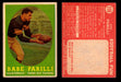 1958 Topps Football Trading Card You Pick Singles #1-#132 VG/EX #	118	Babe Parilli  - TvMovieCards.com