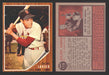 1962 Topps Baseball Trading Card You Pick Singles #100-#199 VG/EX #	118 Julian Javier - St. Louis Cardinals  - TvMovieCards.com