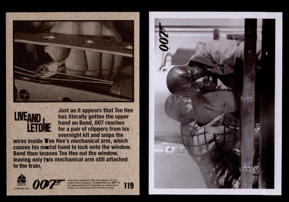 James Bond Archives 2014 Live and Let Die Throwback You Pick Single Card #60-120 #119  - TvMovieCards.com