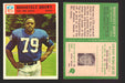 1966 Philadelphia Football NFL Trading Card You Pick Singles #100-196 VG/EX 119 Roosevelt Brown - New York Giants  - TvMovieCards.com