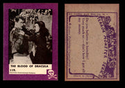 1963 Terror Monsters Rosan Vintage Trading Cards You Pick Singles #1-132 #119  - TvMovieCards.com