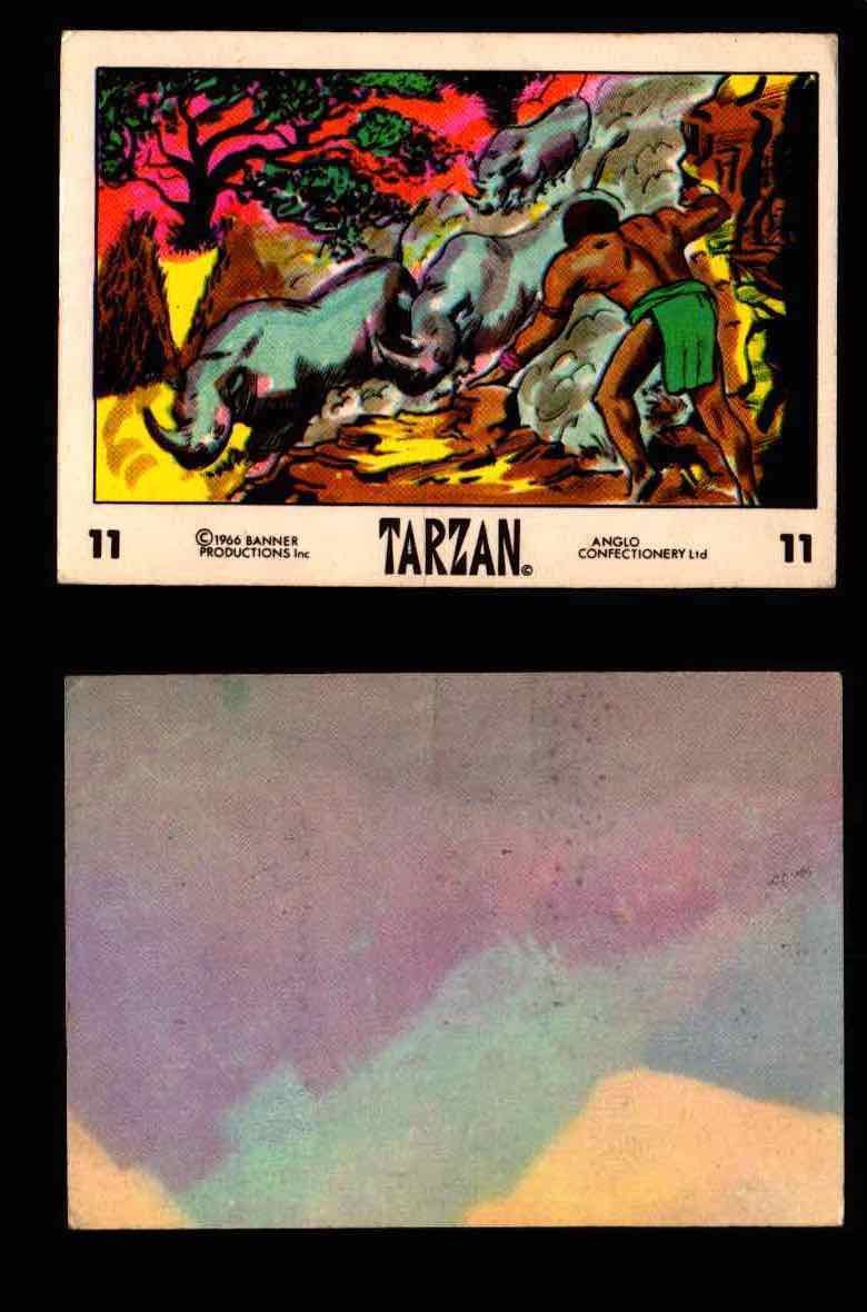 1966 Tarzan Banner Productions Vintage Trading Cards You Pick Singles #1-66 #11  - TvMovieCards.com