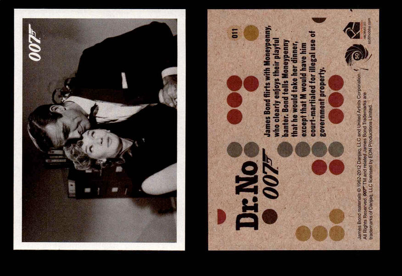 James Bond 50th Anniversary Series Dr. No You Pick Single Cards #1-65 #11  - TvMovieCards.com
