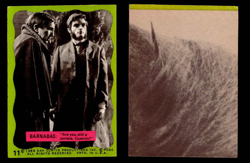 Dark Shadows Series 2 (Green) Philadelphia Gum Vintage Trading Cards You Pick #11  - TvMovieCards.com