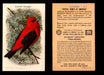 Birds - Useful Birds of America 9th Series You Pick Singles Church & Dwight J-9 #11 Scarlet Tanager  - TvMovieCards.com