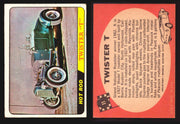 Hot Rods Topps 1968 George Barris Vintage Trading Cards #1-66 You Pick Singles #11 Twister T  - TvMovieCards.com