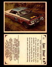 1965 Donruss Spec Sheet Vintage Hot Rods Trading Cards You Pick Singles #1-66 #11  - TvMovieCards.com