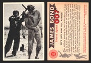 1965 James Bond 007 Glidrose Vintage Trading Cards You Pick Singles #1-66 11   007's Luck Runs Out Almost  - TvMovieCards.com