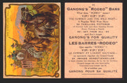 1930 Ganong "Rodeo" Bars V155 Cowboy Series #1-50 Trading Cards Singles #11 The Overland Mail  - TvMovieCards.com