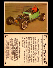 1965 Donruss Spec Sheet Vintage Hot Rods Trading Cards You Pick Singles #1-66 #12  - TvMovieCards.com
