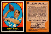 1967 Topps Football Trading Card You Pick Singles #1-#132 VG #120 John Hadl  - TvMovieCards.com