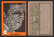 1961 Horror Monsters Series 2 Orange You Pick Trading Card Singles 67-146 NuCard #	120   From Tarantula  - TvMovieCards.com