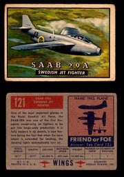 1953 Wings Topps TCG Vintage Trading Cards You Pick Singles #101-200 #121  - TvMovieCards.com