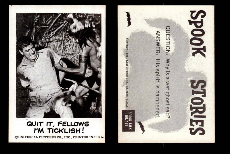 1961 Spook Stories Series 2 Leaf Vintage Trading Cards You Pick Singles #72-#144 #121  - TvMovieCards.com