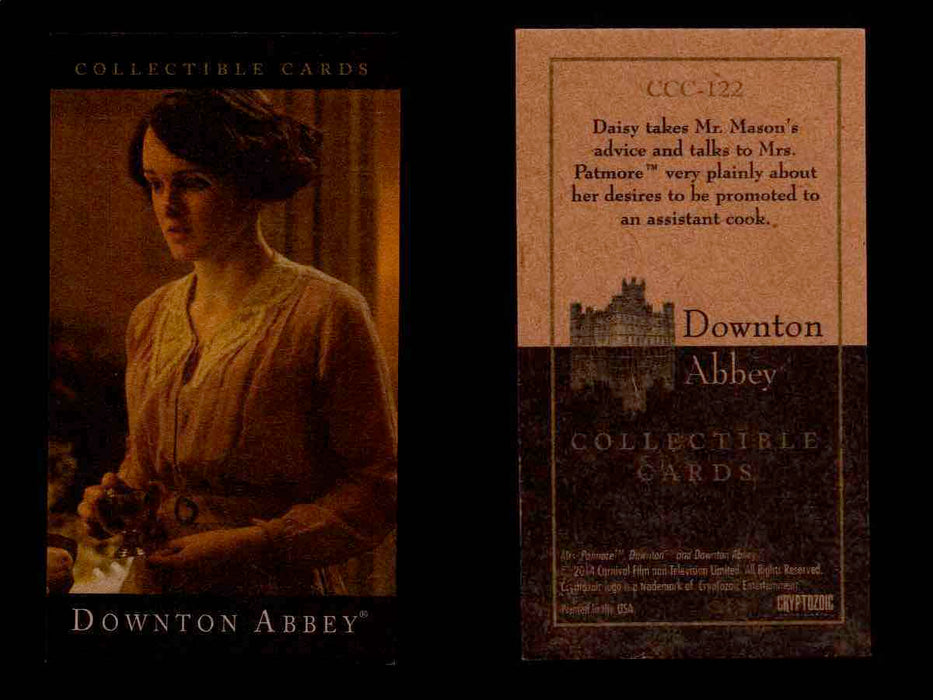 Downton Abbey Seasons 1 & 2 Mini Base Parallel You Pick Single Card CCC67-CCC125 122  - TvMovieCards.com
