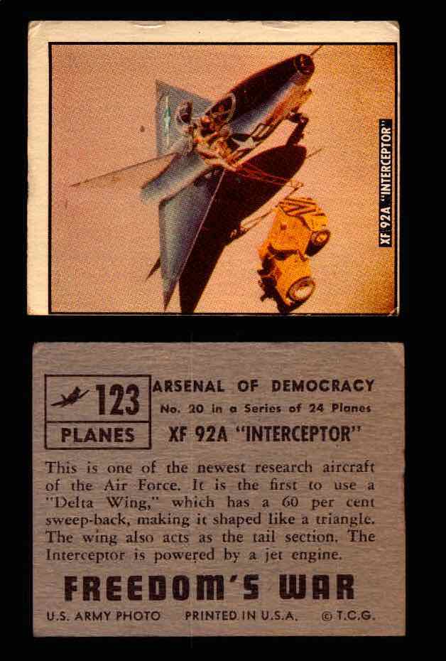 1950 Freedom's War Korea Topps Vintage Trading Cards You Pick Singles #101-203 #123  - TvMovieCards.com