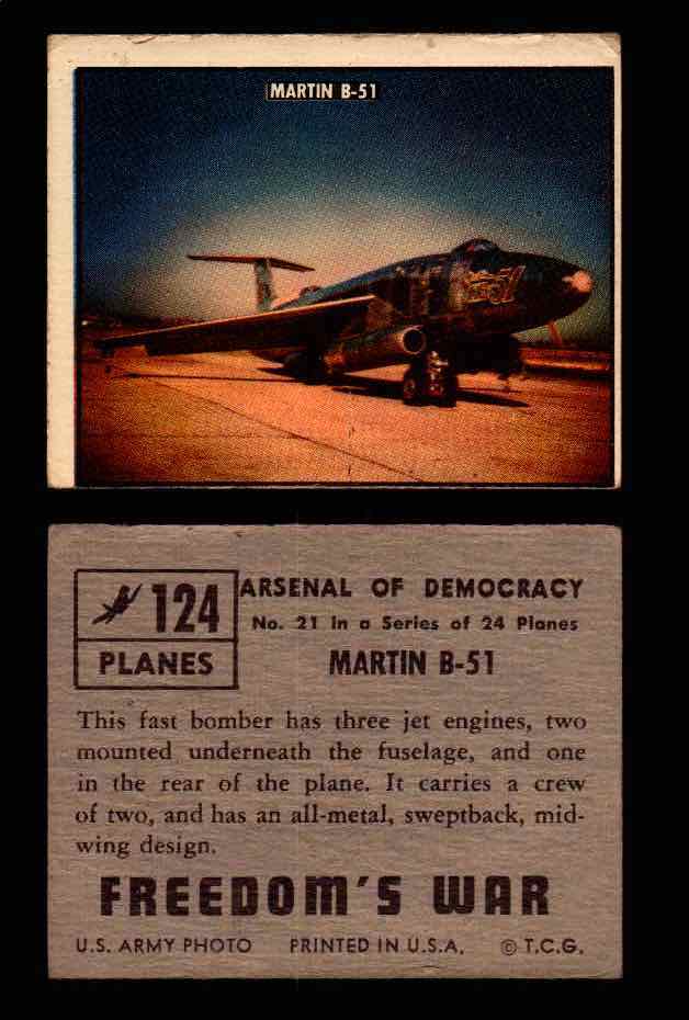 1950 Freedom's War Korea Topps Vintage Trading Cards You Pick Singles #101-203 #124  - TvMovieCards.com