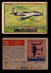 1953 Wings Topps TCG Vintage Trading Cards You Pick Singles #101-200 #125  - TvMovieCards.com