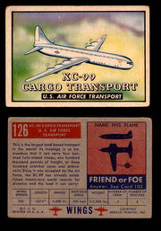 1953 Wings Topps TCG Vintage Trading Cards You Pick Singles #101-200 #126  - TvMovieCards.com