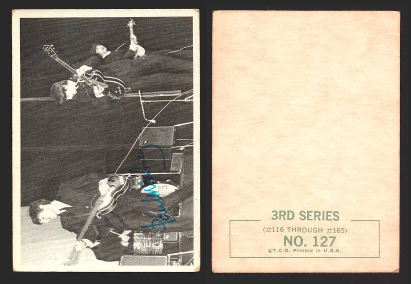 Beatles Series 3 Topps 1964 Vintage Trading Cards You Pick Singles #116-#165 #	127  - TvMovieCards.com