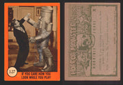 1961 Horror Monsters Series 2 Orange Trading Card You Pick Singles 67-146 NuCard 127   If You Care How You Look While You Play  - TvMovieCards.com