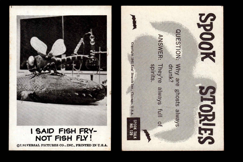 1961 Spook Stories Series 2 Leaf Vintage Trading Cards You Pick Singles #72-#144 #129  - TvMovieCards.com