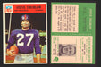1966 Philadelphia Football NFL Trading Card You Pick Singles #100-196 VG/EX 129 Steve Thurlow - New York Giants  - TvMovieCards.com