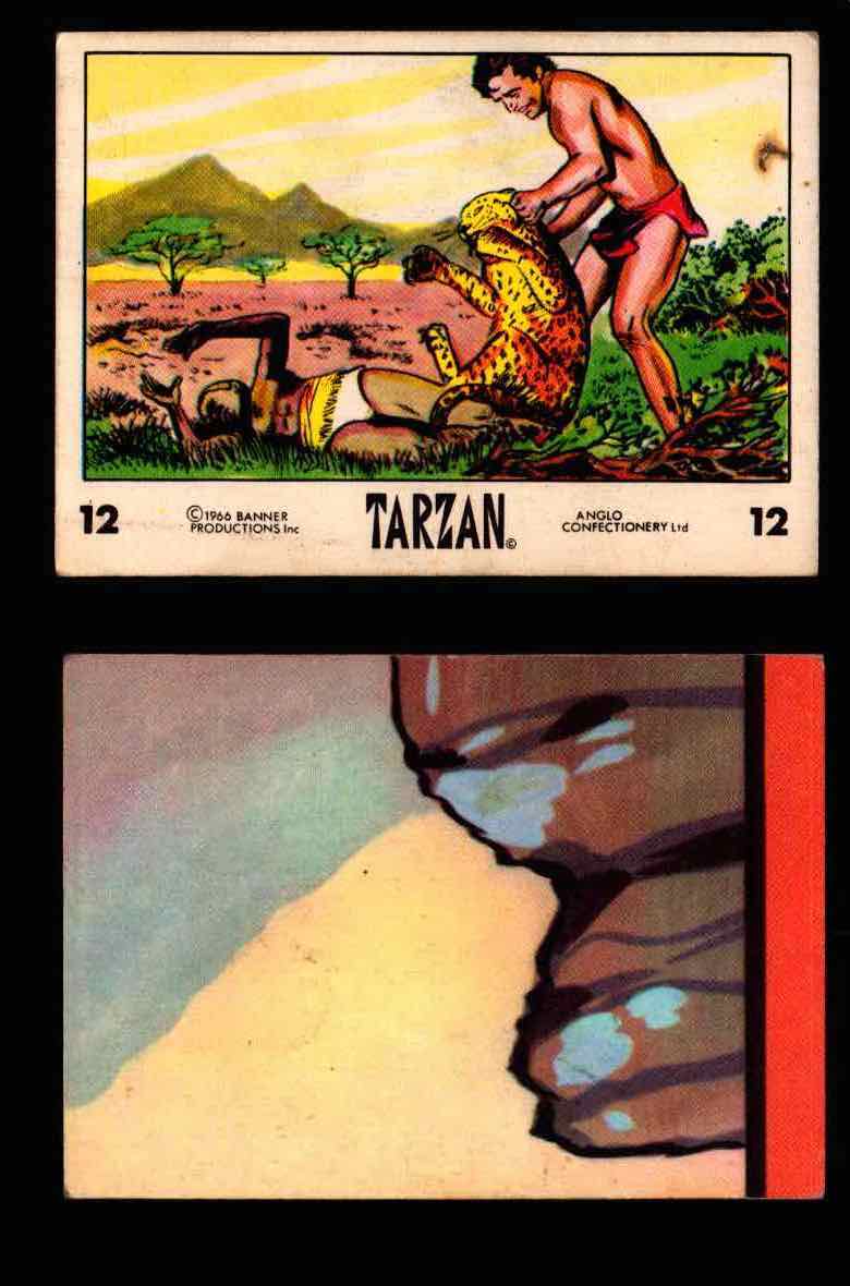 1966 Tarzan Banner Productions Vintage Trading Cards You Pick Singles #1-66 #12  - TvMovieCards.com