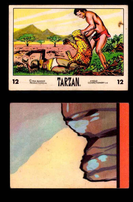 1966 Tarzan Banner Productions Vintage Trading Cards You Pick Singles #1-66 #12  - TvMovieCards.com
