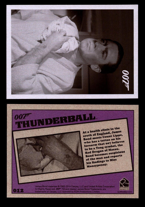 James Bond Archives 2014 Thunderball Throwback You Pick Single Card #1-99 #12  - TvMovieCards.com
