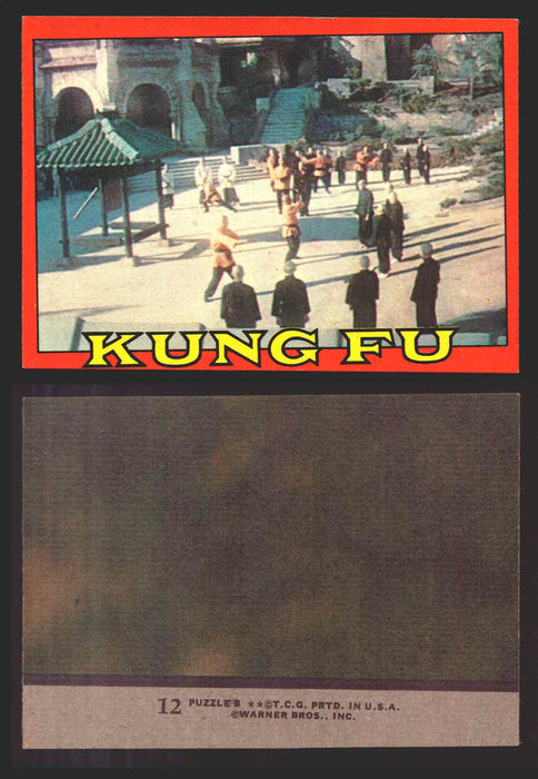 1973 Kung Fu Topps Vintage Trading Card You Pick Singles #1-60 #12  - TvMovieCards.com