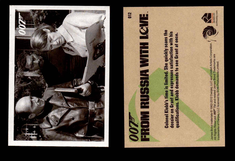 James Bond 50th Anniversary Series Two From Russia with Love Single Cards #1-65 #12  - TvMovieCards.com