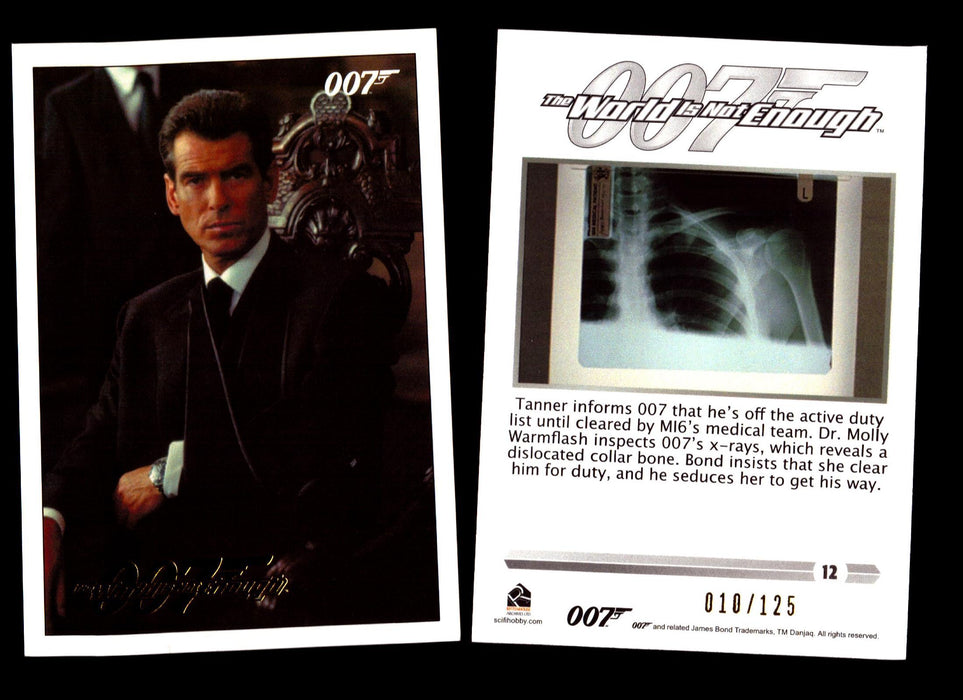 James Bond Classics 2016 World is Not Enough Gold Foil Parallel Card You Pick Nu #12  - TvMovieCards.com