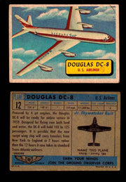 1957 Planes Series I Topps Vintage Card You Pick Singles #1-60 #12  - TvMovieCards.com