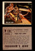 1950 Freedom's War Korea Topps Vintage Trading Cards You Pick Singles #101-203 #130  - TvMovieCards.com