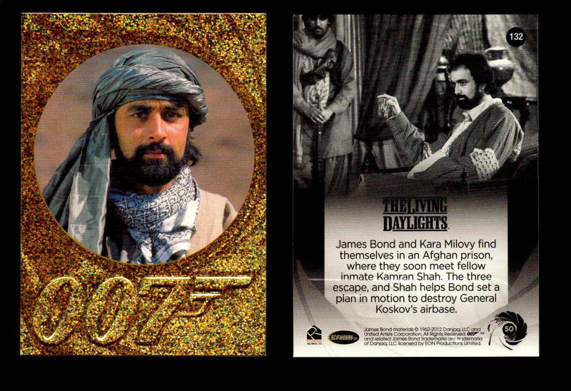 James Bond 50th Anniversary Series Two Gold Parallel Chase Card Singles #2-198 #132  - TvMovieCards.com